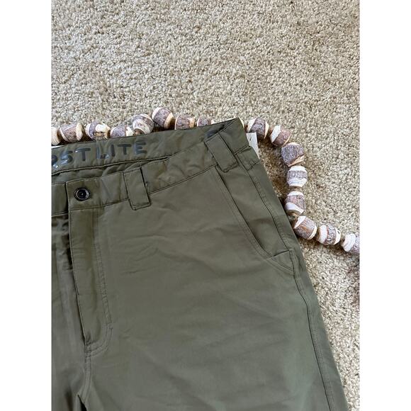 First Lite Guide Lite Green Mens Outdoor Shorts - Picture 3 of 9